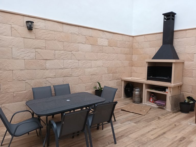 Barbacoa Luxury · piedra artificial Mengual