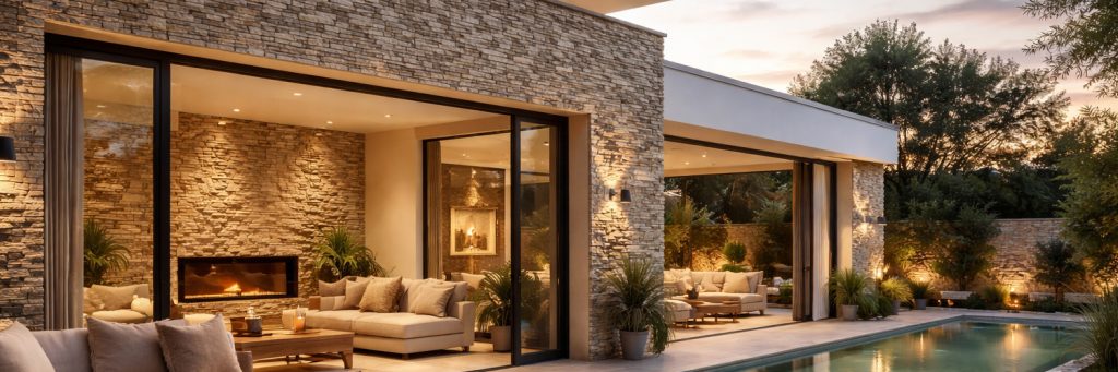 Cómo elegir el mejor revestimiento de piedra artificial para cada espacio